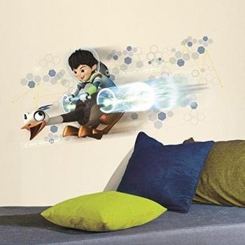 RoomMates RMK3022TB Miles & Merc from Tomorrowland Burst Peel & Stick Giant Wall Decals, 36 x 16