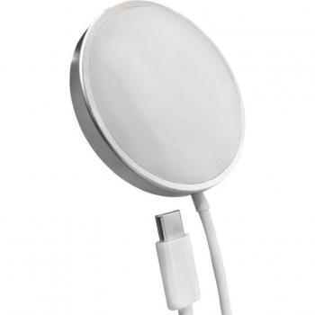 Ksix MagCharge Cargador Inalámbrico para iPhone 12 Blanco