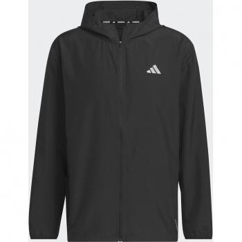Chaqueta de running Adidas Run It para hombre en color negro