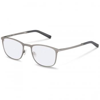 Rodenstock R7103 C000 Armazones para Hombre Plateadas, Gafas Recetadas para Hombre Plateadas, 50 Lentes Recetadas Para Hombre Silver