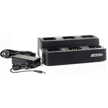 Cargador múltiple Jetfon para 6 talkie-walkies Kenwood