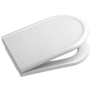 Roca A801922004 Asiento y Tapa, Colección Civic, Caída Amortiguada, Color Blanco
