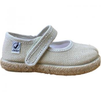 Deportivas de Niña Javer Mercedes Lino 133 Beige