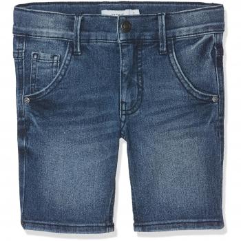 NAME IT Nkmryan Dnmson 2004 Long Shorts, Pantalones Cortos para Niños, Azul