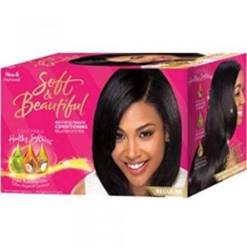 Soft & Beautiful Kit de Desrizante para Cuero Cabelludo Sensible - 250 ml