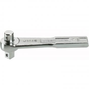 J.203E FACOM SQUARE DRIVE ADAPTOR 20X7MM 3/8 DRIVE FOR USE ON TORQUE WRENCHES REF. J.203DA - S.203DA - S.306-100R - S.306-200R - S.306-350R