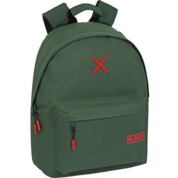 Mochila Safta Munich Básicos para Portátil 14.1 Verde 31 x 41 x 16 cm
