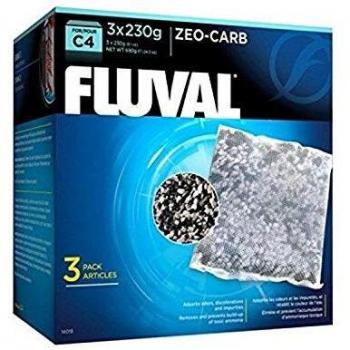 Fluval Esponja para la Filtración Mecánica Zeo Carb para Filtro C4