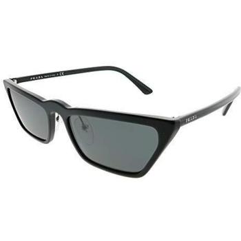 Prada PR 19US 58 Grey & Black Sunglasses