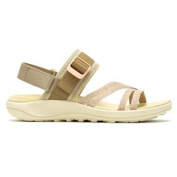 Sandalias Merrell District 4 Backstrap marrón caqui mujer - Talla 36