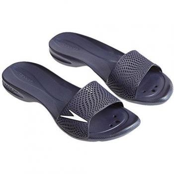 Speedo Atami II Max Women's Slide Sandals, Purple/White