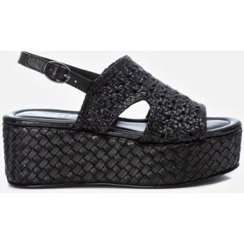 Sandalia de Cuña Mujer Carmela 16163602 Negro