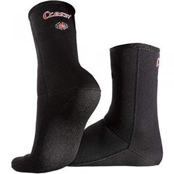 Cressi Mettalite Escarpines Neopreno Metallite, Unisex, Negro, M