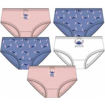 Pack Braguitas Single Jersey 5 Piezas Stitch Multicolor - Cerdá Talla 4/5