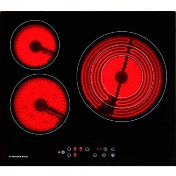 Jocel Placa Vitroceramica 3 Zonas de Coccion JP3EV002006