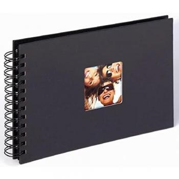 Walther Design SA-109-B Álbum espiral Fun, 23x17 cm, negro