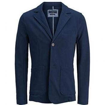 Jack & Jones Americana JPRRICK BLU. Sweat Blazer para Hombre Hombre Color: Navy Blazer Talla: S