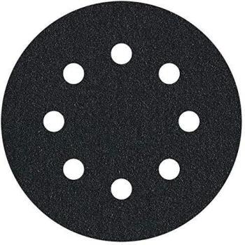 WOLFCRAFT 3192000 hojas de lijar adhesivas, seco/al agua, grano 400, perforadas PACK 5, Set de 5 Piezas