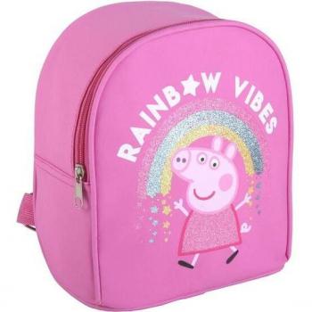 Mochila Infantil Peppa Pig Rainbow Pepe 18x21x10 Cms