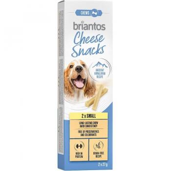 Briantos Cheese Snacks con queso para perros - Perros pequeños (4 x 27 g)