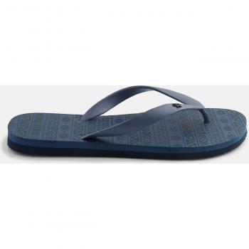 Chanclas Silbon étnicas azul marino para hombre con suela de goma