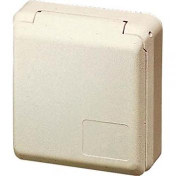 Mennekes IP44 16A Schuko Surface-Mounted Socket with Earth, 230V