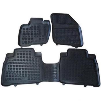 Rezaw - Plast 200625 Negro Alfombras de goma, Premium alfombrillas de goma , borde 3 centímetros