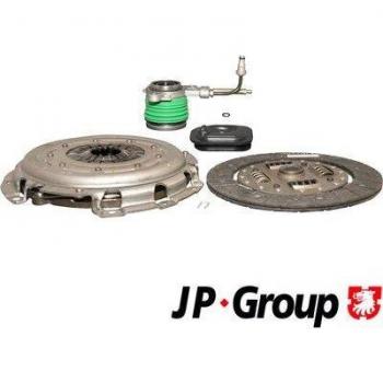Kit de embrague JP GROUP 1530401810 - Incluye disco de embrague, plato de presión y rodamiento