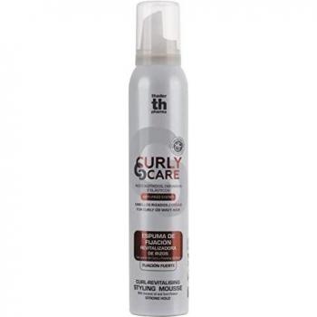 Thader TH Pharma Curly Care Espuma de Fijación Revitalizadora de Rizos con poder antiencrespamiento