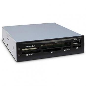 Lector de tarjetas Inter-Tech CI-02 USB 2.0 Interno Negro