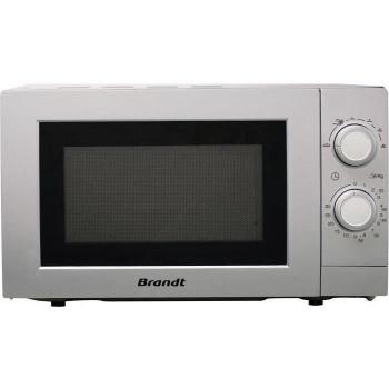 Microondas Brandt 1200W, 20L, Plateado