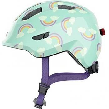 ABUS Smiley 3.0 LED Children's Helmet, Bicycle Helmet for Toddlers with Deep Fit, Child-Friendly Designs