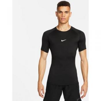Camiseta de Manga Corta Dri-FIT para Hombre Nike en Negro - XXL