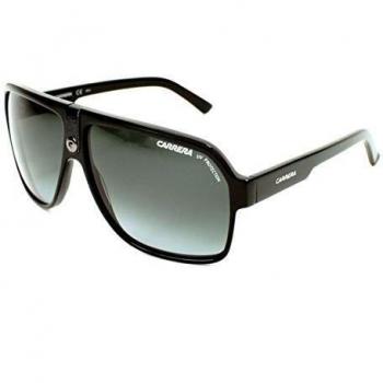 Carrera Unisex Aviator Sunglasses 33 807 Pt Black Grey Gradient - One Size