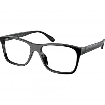 Ralph Lauren RL6240U 5001 Men's Eyeglasses Black Size 54 - Frame Only, Blue Light Block Available