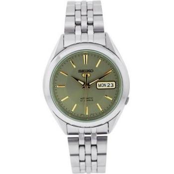 Seiko 5 Automatic Men's Watch with 21 Jewels - Grey SNKL19