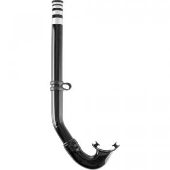 Cressi Schnorchel Gringo Tubo de Snorkel, Unisex, Negro