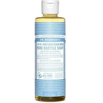 Dr. Bronner - Castilla-Baby Jabón Líquido Suave - 8 Oz - Liquid