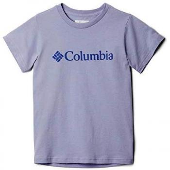 Columbia CSC Basic Youth Camiseta Estampada De Manga Corta, Unisex niños, Violeta