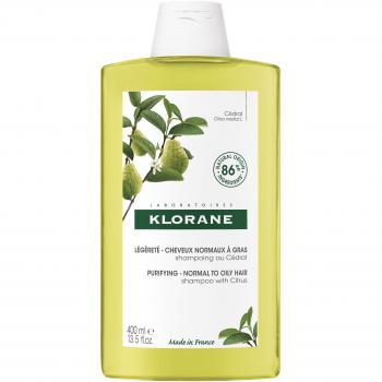 Klorane Cédrat Purifying Shampoo for Normal to Oily Hair 400 ml
