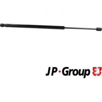 Amortiguador de maletero JP GROUP 1281202400, tipo gas spring, diseñado para proporcionar soporte y estabilidad en la apertura y cierre del maletero, con una presión adecuada para un funcionamiento suave y eficiente