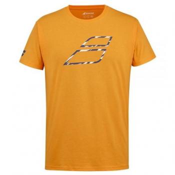 Camiseta Babolat Exs Bg Flag Tee - Camiseta de manga corta, diseño con bandera, fabricada en material transpirable, ideal para actividades deportivas y entrenamiento