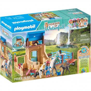 Playmobil Horses Of Waterfall Establo de Caballos con Amelia y Whisper 71353