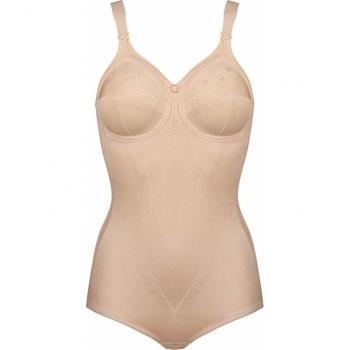 Body Triumph Doreen Cotton 01 BS 120 C Piel, Body de algodón para mujer, Bodysuit Triumph Mujer Doreen + Cotton 01 Bs, color piel