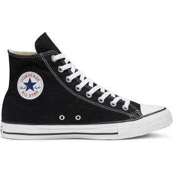 Converse Chuck Taylor All Star High Top Unisex Sneakers - Black Canvas 37.5