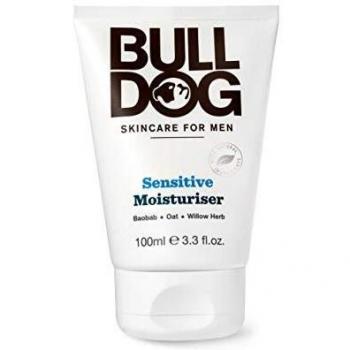 Bulldog Cuidado Facial para Hombres - Crema Hidratante para Piel Sensible, 100 ml