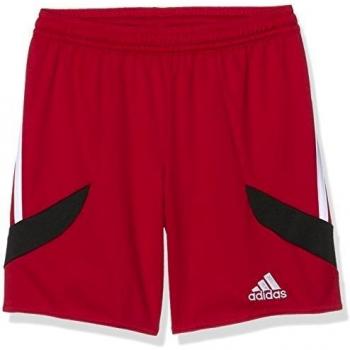 adidas Nova 14 Y SHO - Pantalón corto para niño, color rojo / blanco / negro, talla 152