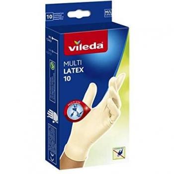 Vileda - Guantes Multi Latex 10 M/L