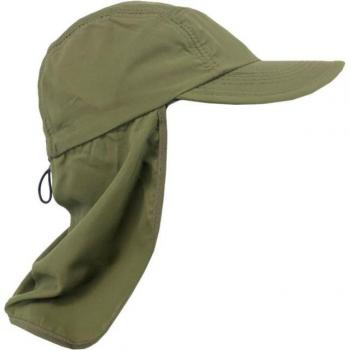 Gorra de montaña Joluvi Ordiales verde oliva con visera, ajuste trasero, transpirable y ligera