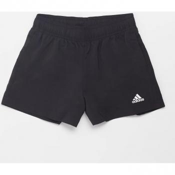 adidas Kids' Essentials Small Logo Chelsea Shorts in Black (Size 164)